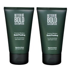 Glatzen Peeling mit Bambusfasern (Anti-Shine-Wirkung)