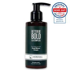Head Shave Cream with ultra-glide effect