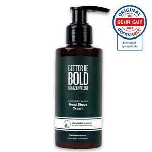 Glatzen Rasiercreme mit Ultra-Glide-Effekt