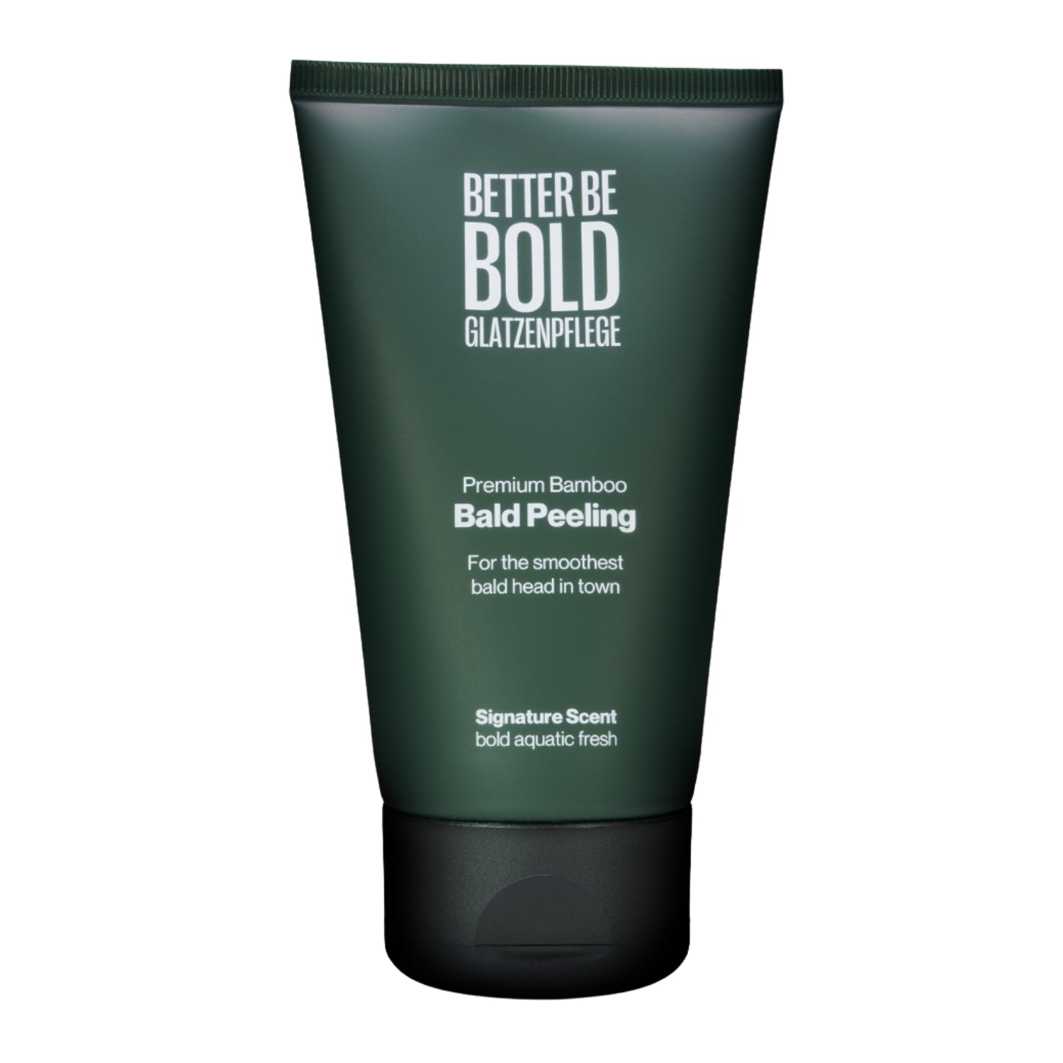 Glatzen Peeling mit Bambusfasern (Anti-Shine-Wirkung) – BETTER BE BOLD®