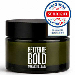 Pflegende Glatzencreme mit Anti-Shine-Effekt (After Shave)