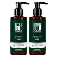 Head Shave Cream with ultra-glide effect
