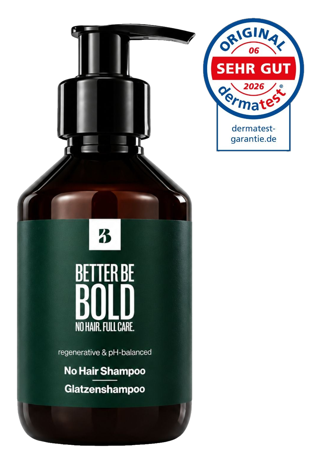 Freisteller Glatzen Shampoo (mit Siegel)
