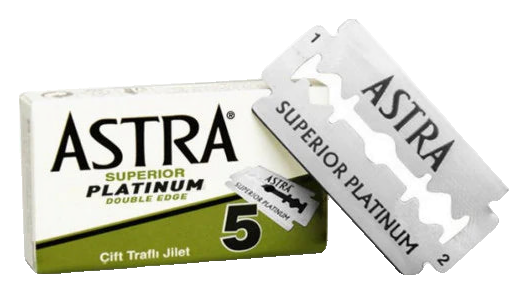Freisteller Rasierklingen Astra